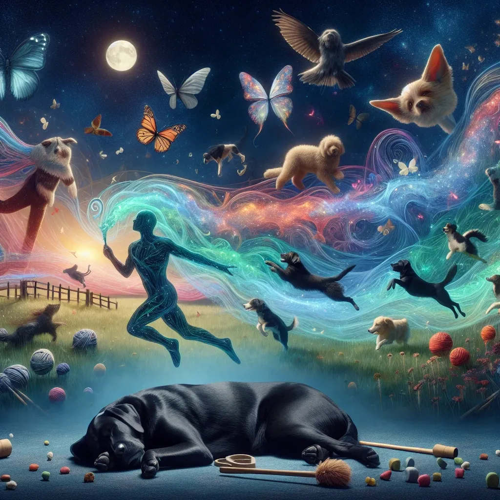 Discover the Hidden Messages: The Significance of a Black Dog in Your Dreams