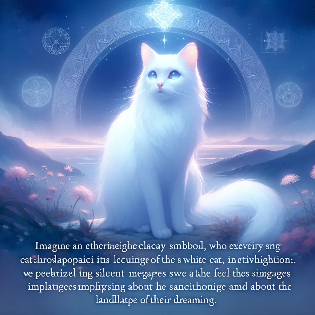 A White Cat in Dreams: Unlocking the Secrets of Your Subconscious