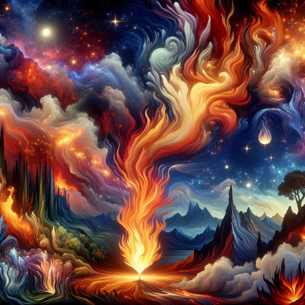 Contemplating the Spiritual Flames: The Enigma of Fire in Dreams