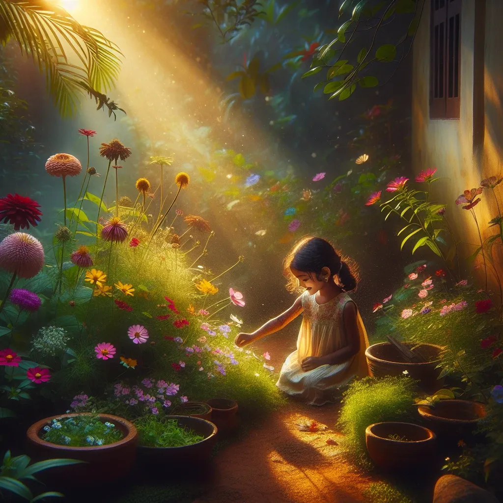 Illustration of a child in a dream, symbolizing innocence and purity in the biblical context.