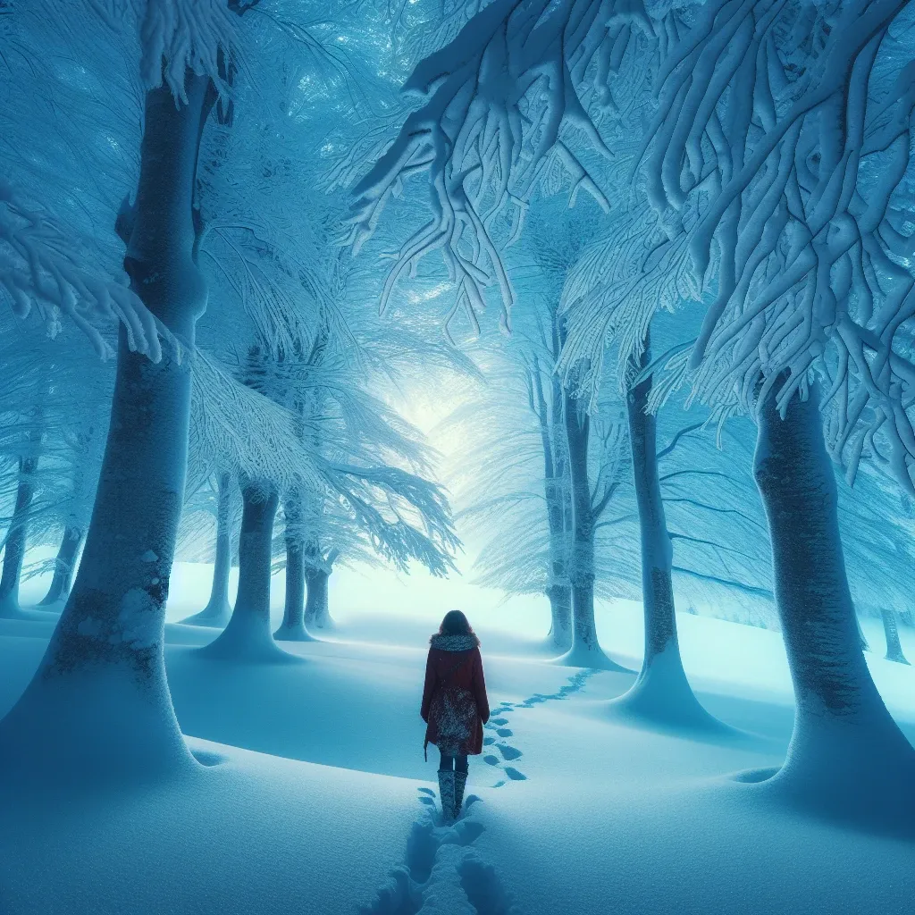 Walking in snow dream symbolism